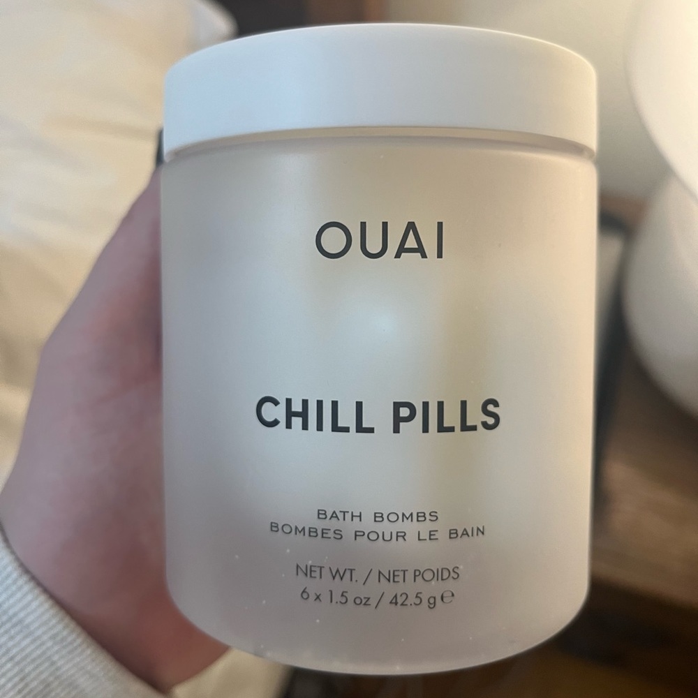 OUAI bath bombs